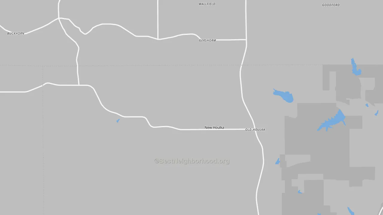Transit Grade map of Houlka, MS