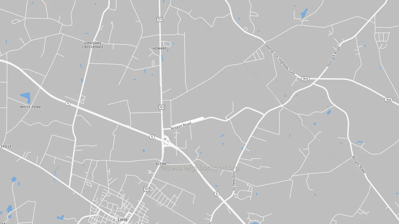 Transit Grade map of Howard, SC