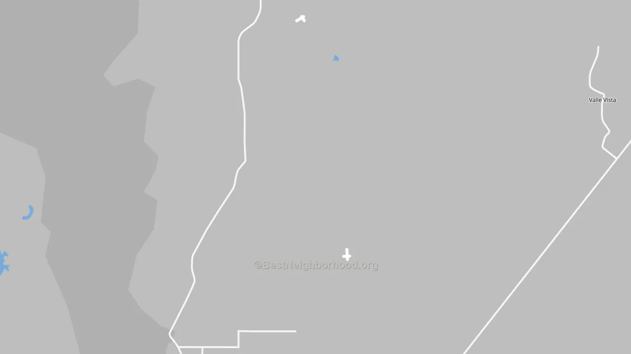 Transit Grade map of Hualapai, AZ