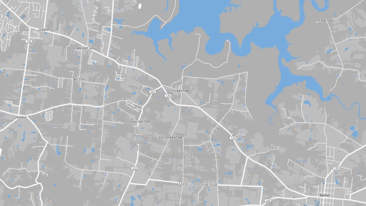 Transit Grade map of Hulington, OH