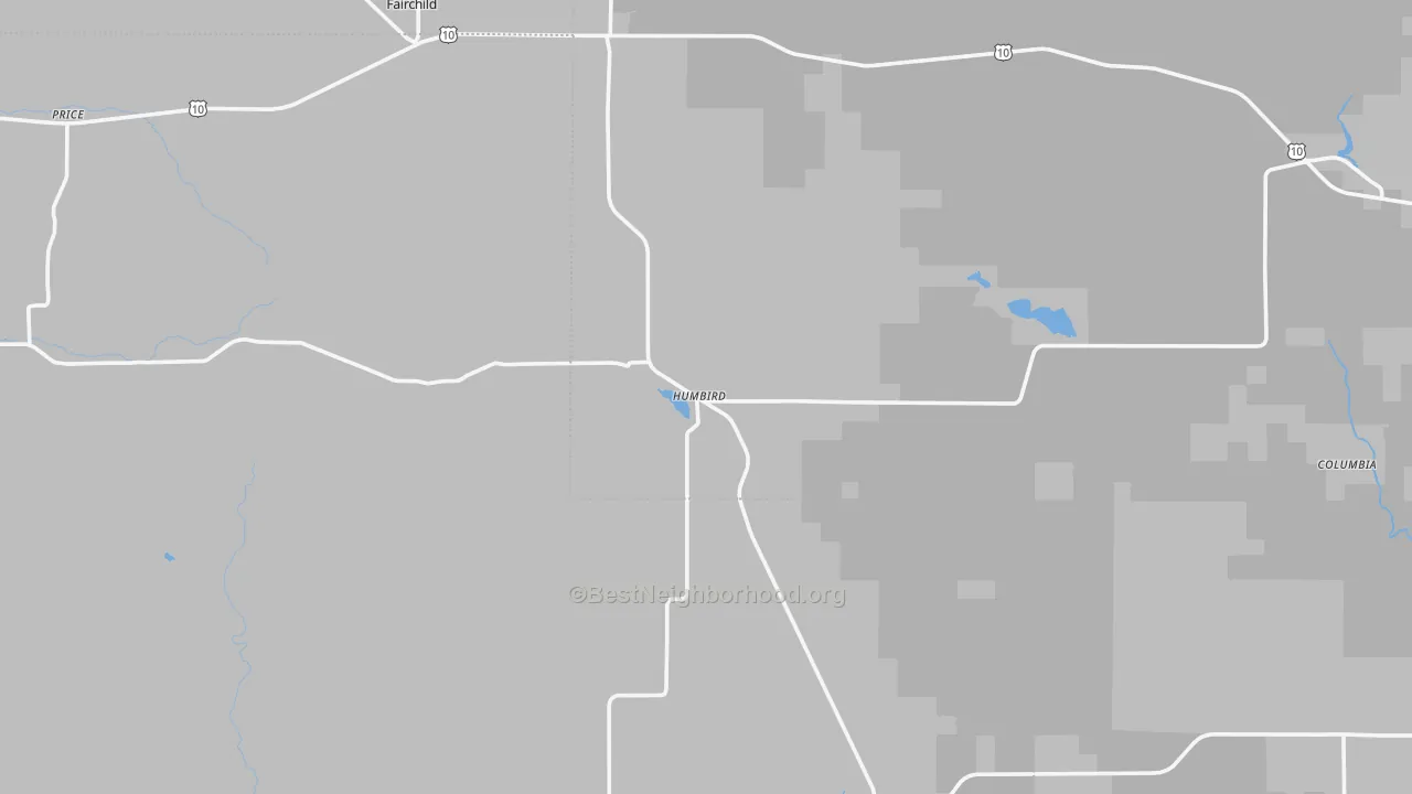Transit Grade map of Humbird, WI