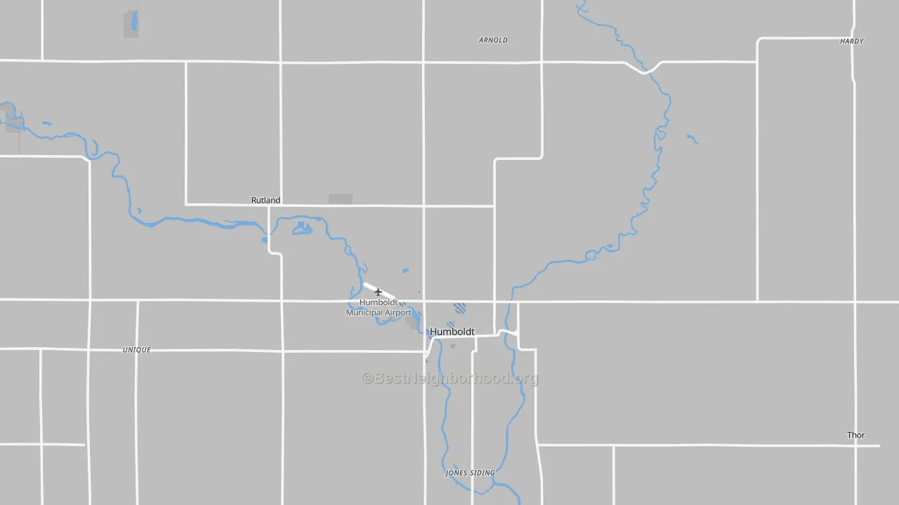 Transit Grade map of Humboldt County, IA