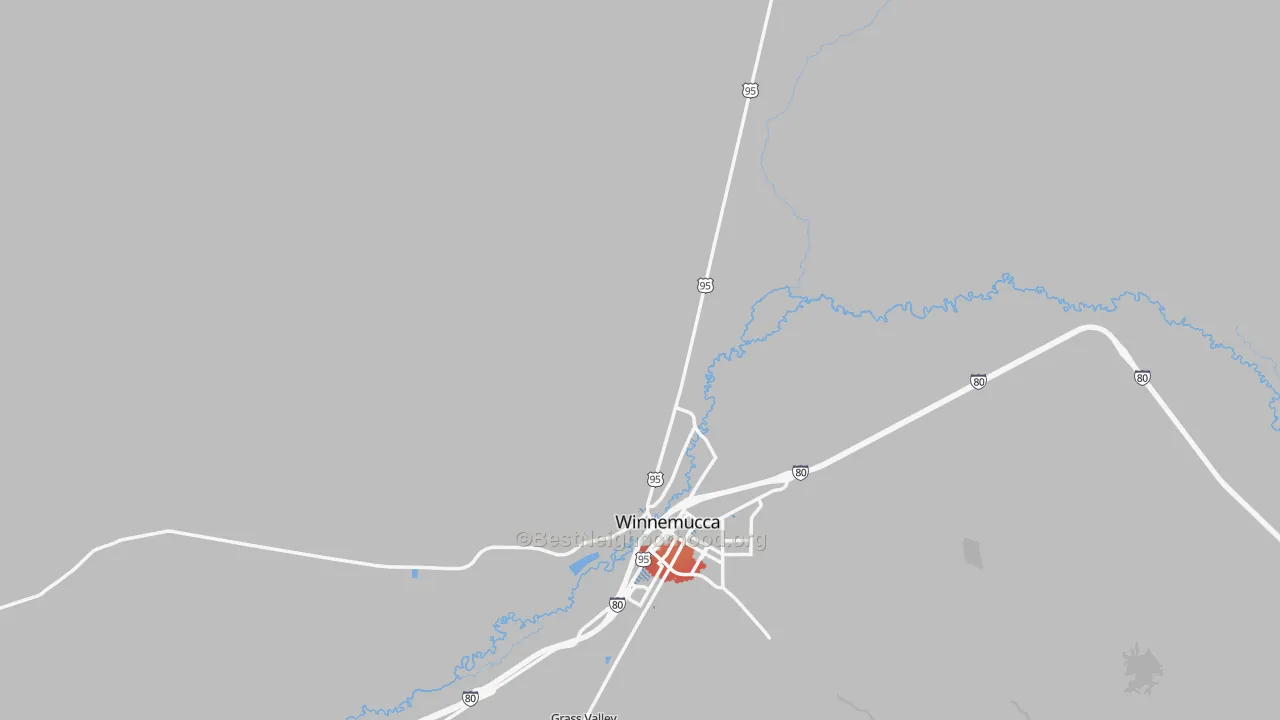 Transit Grade map of Humboldt County, NV