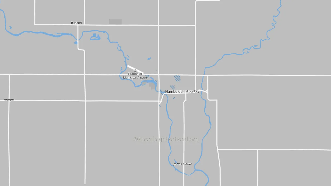 Transit Grade map of Humboldt, IA