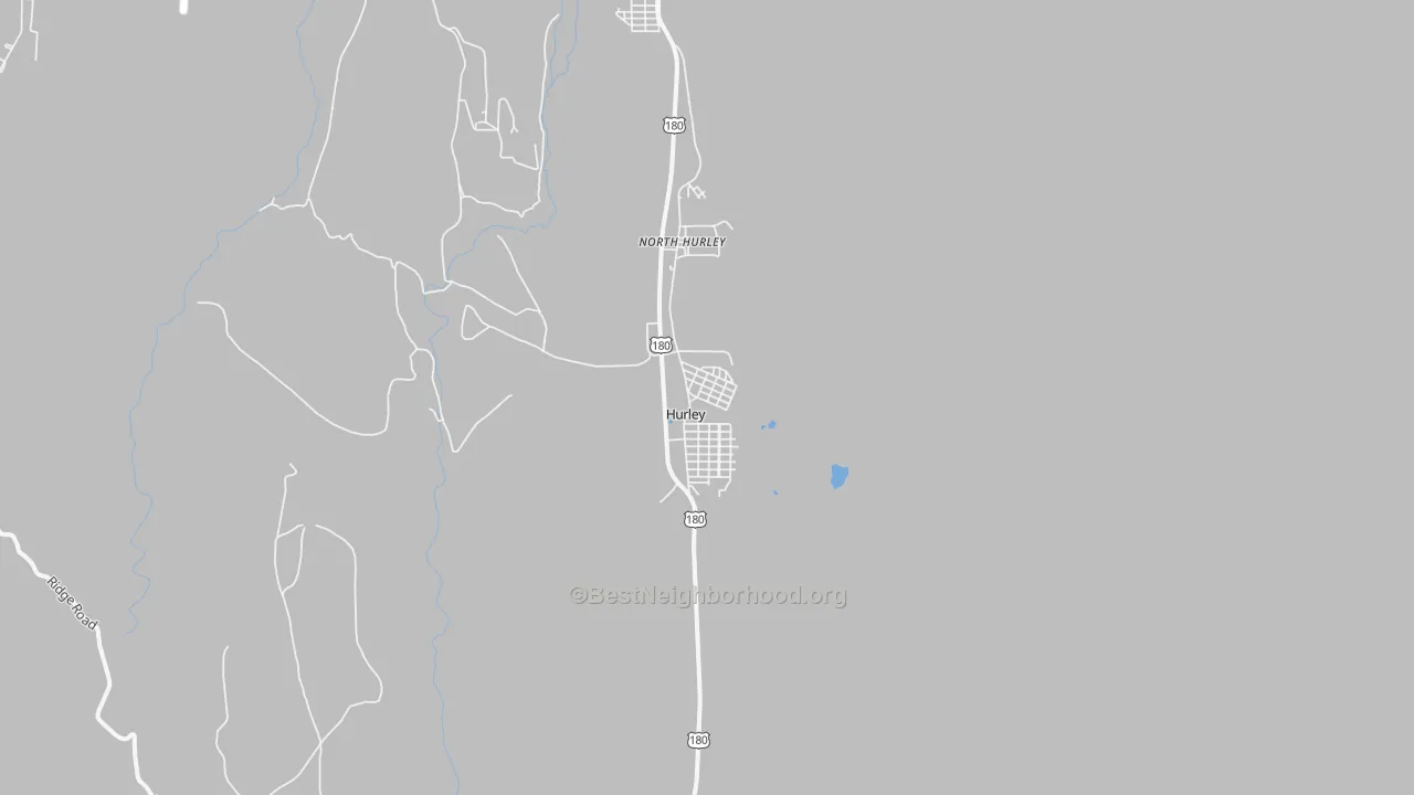Transit Grade map of Hurley, NM
