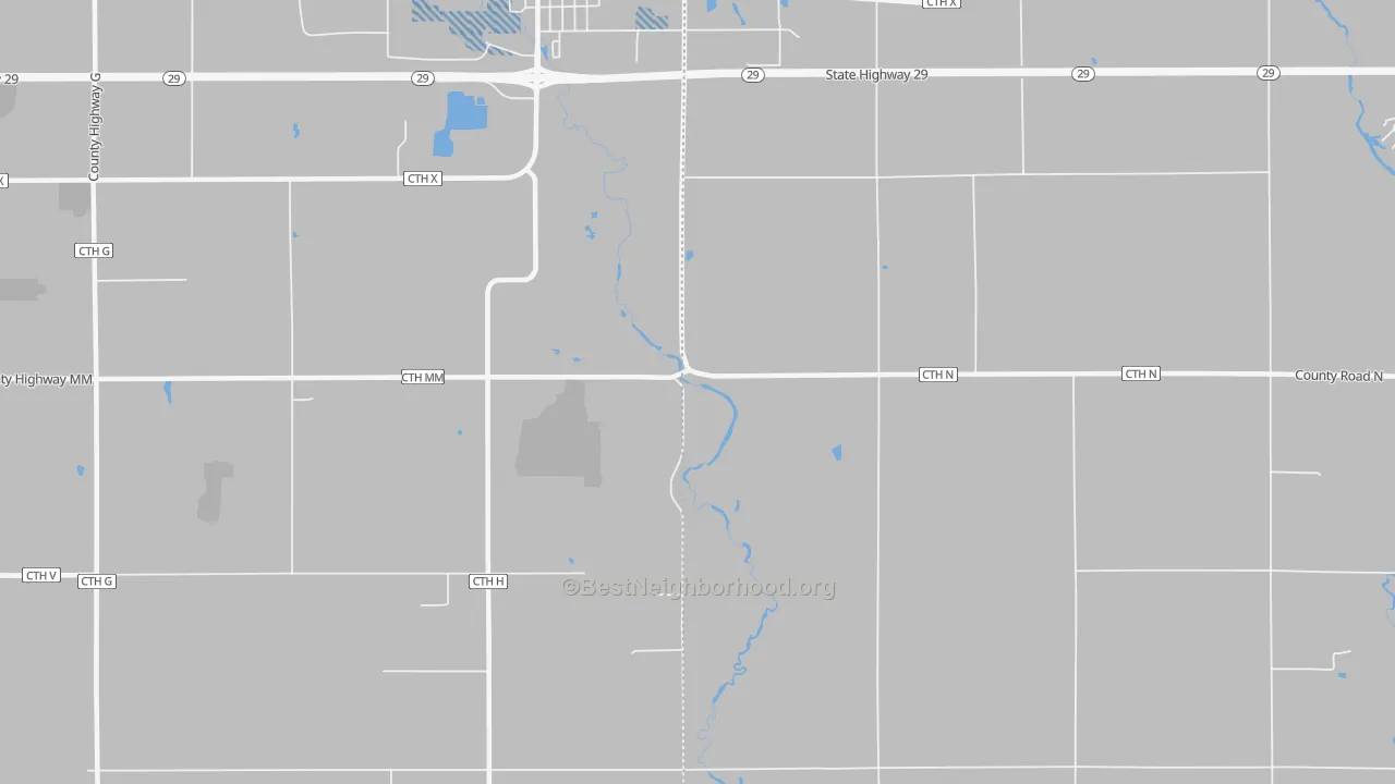 Transit Grade map of Huron, WI