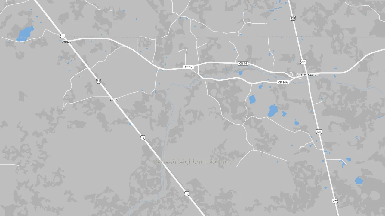 Transit Grade map of Iddo, FL