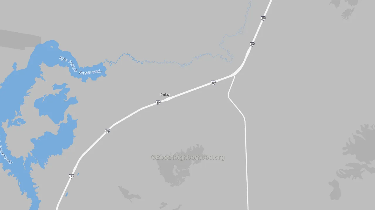 Transit Grade map of Imlay, NV