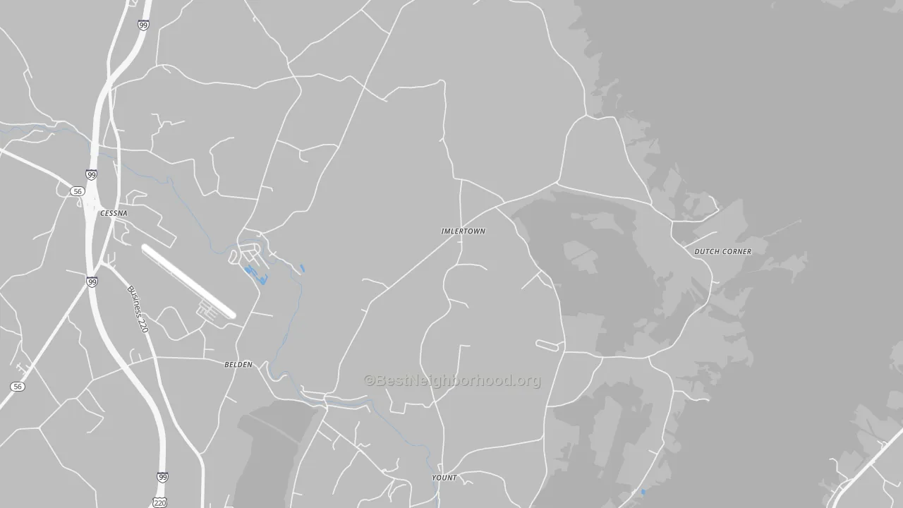 Transit Grade map of Imlertown, PA