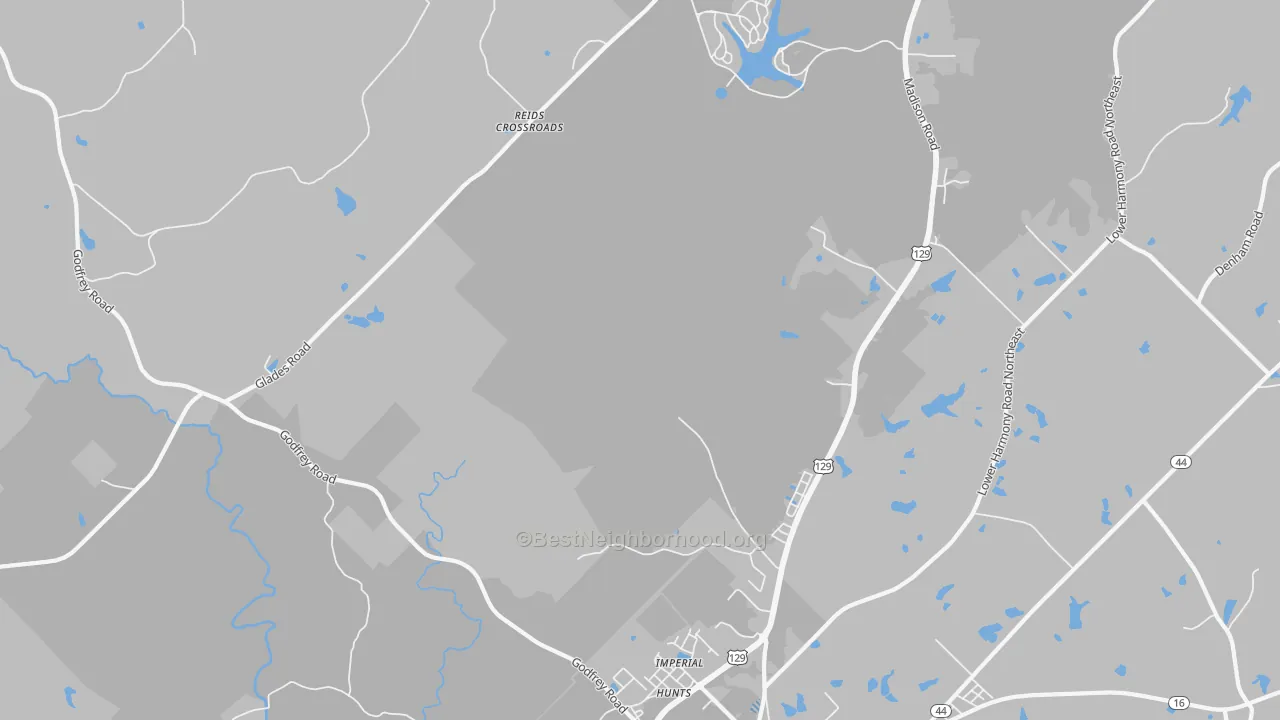 Transit Grade map of Imperial, GA