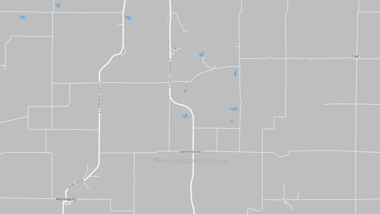 Transit Grade map of Independence, IL