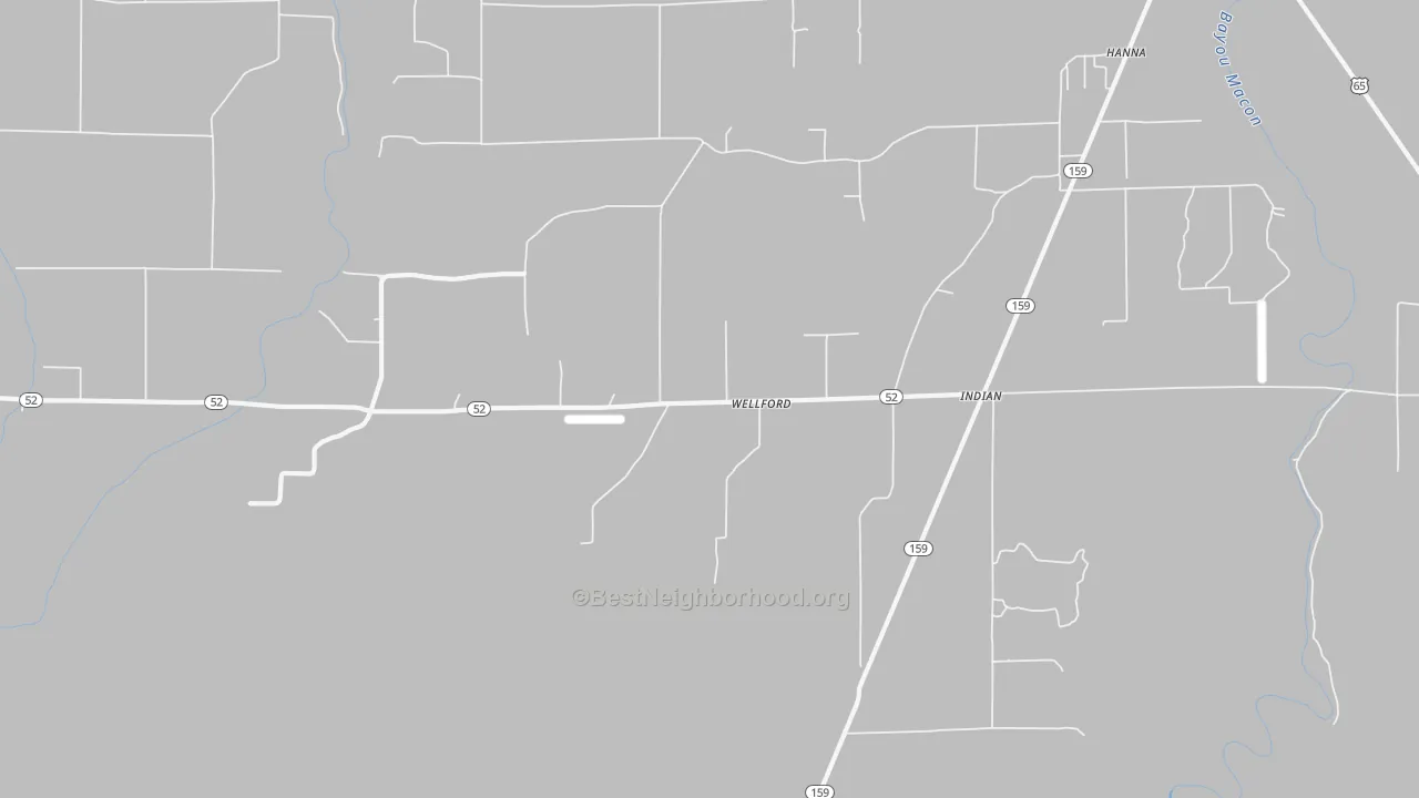 Transit Grade map of Indian, AR