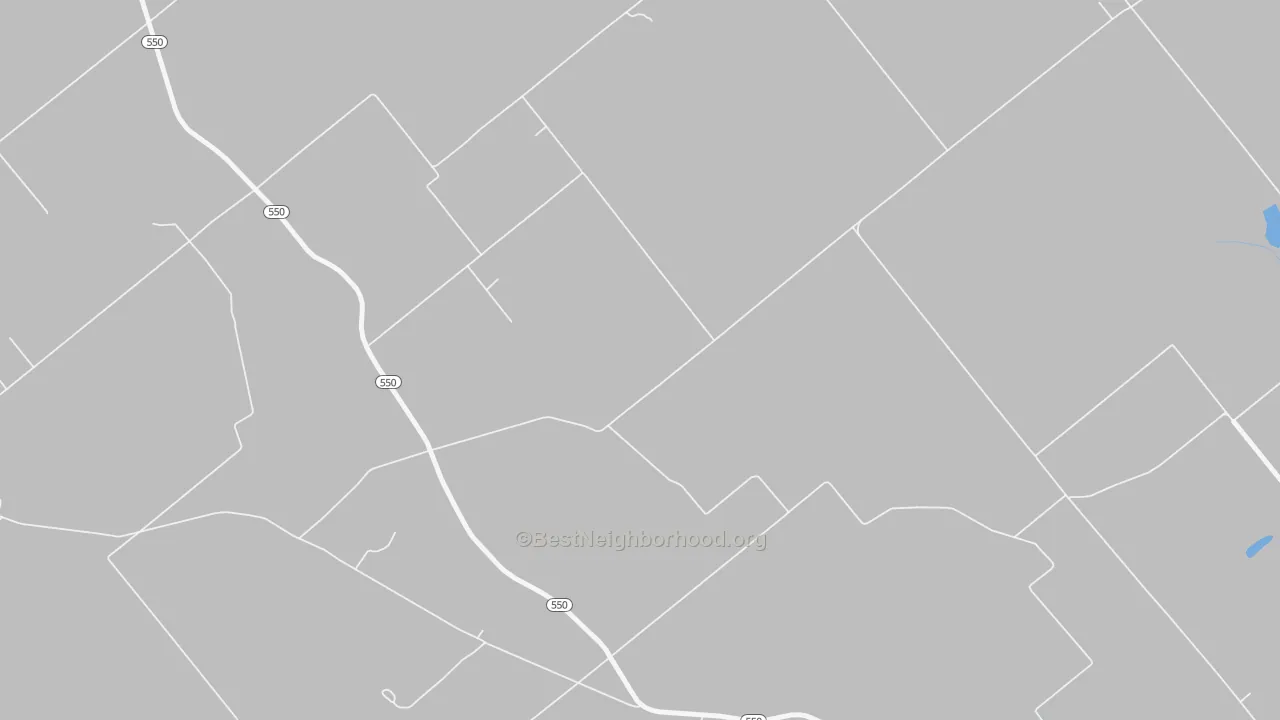 Transit Grade map of Indian Creek Settlement, IN