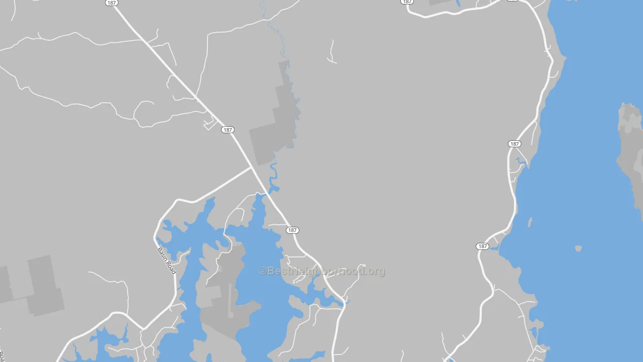 Transit Grade map of Indian River, ME