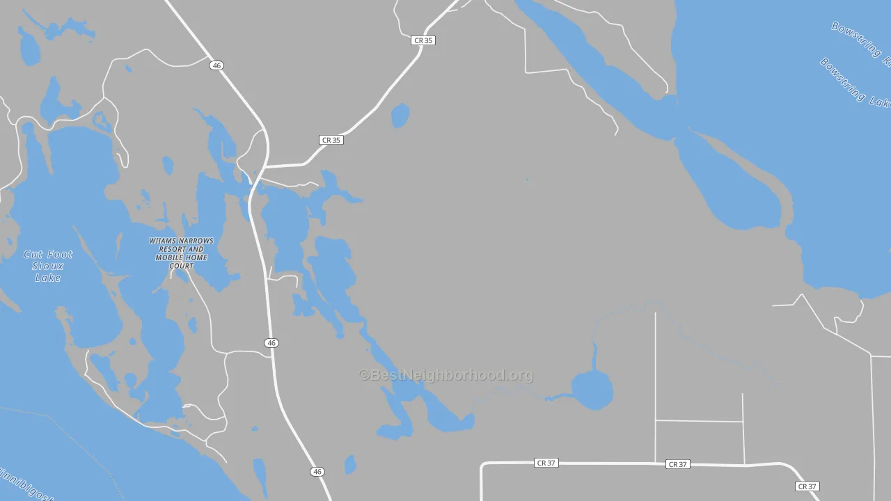 Transit Grade map of Inger, MN