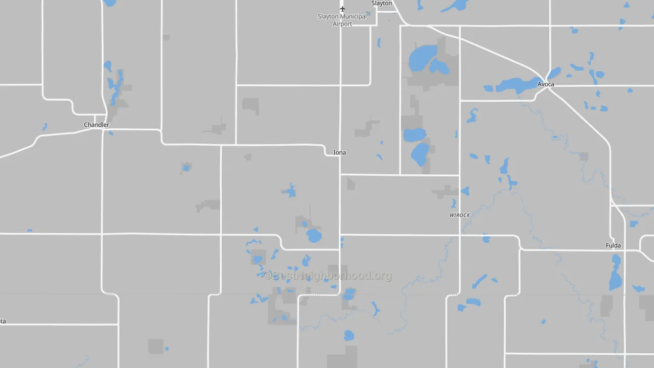 Transit Grade map of Iona, MN