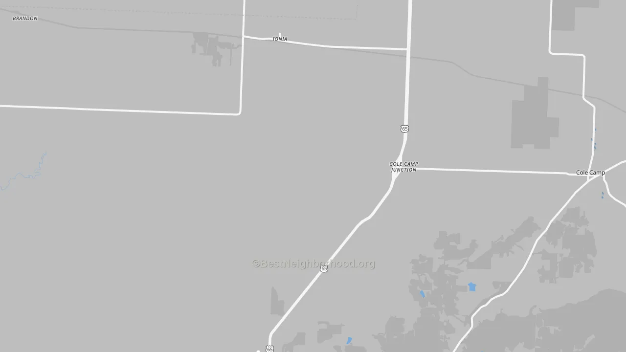 Transit Grade map of Ionia, MO