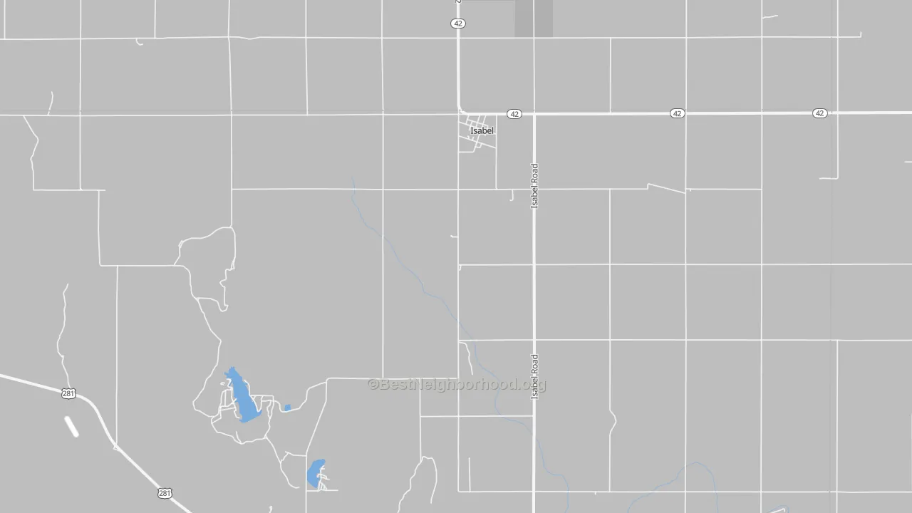 Transit Grade map of Isabel, KS