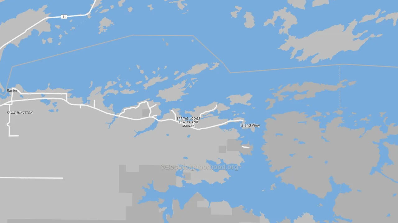 Transit Grade map of Island View, MN