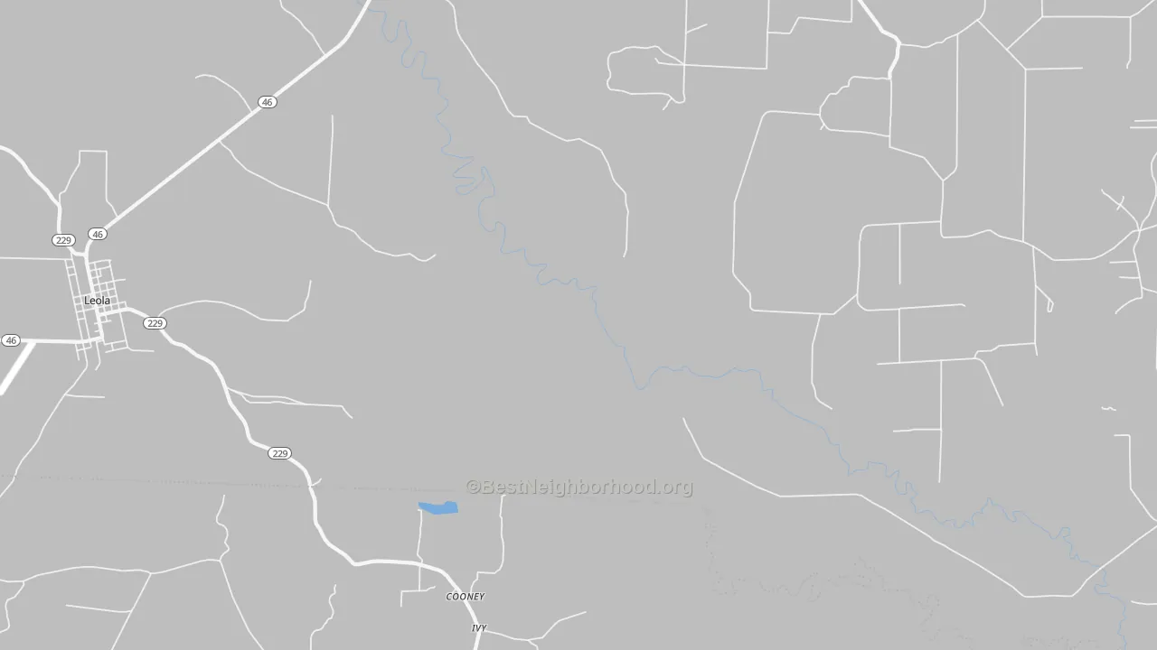 Transit Grade map of Ivy, AR
