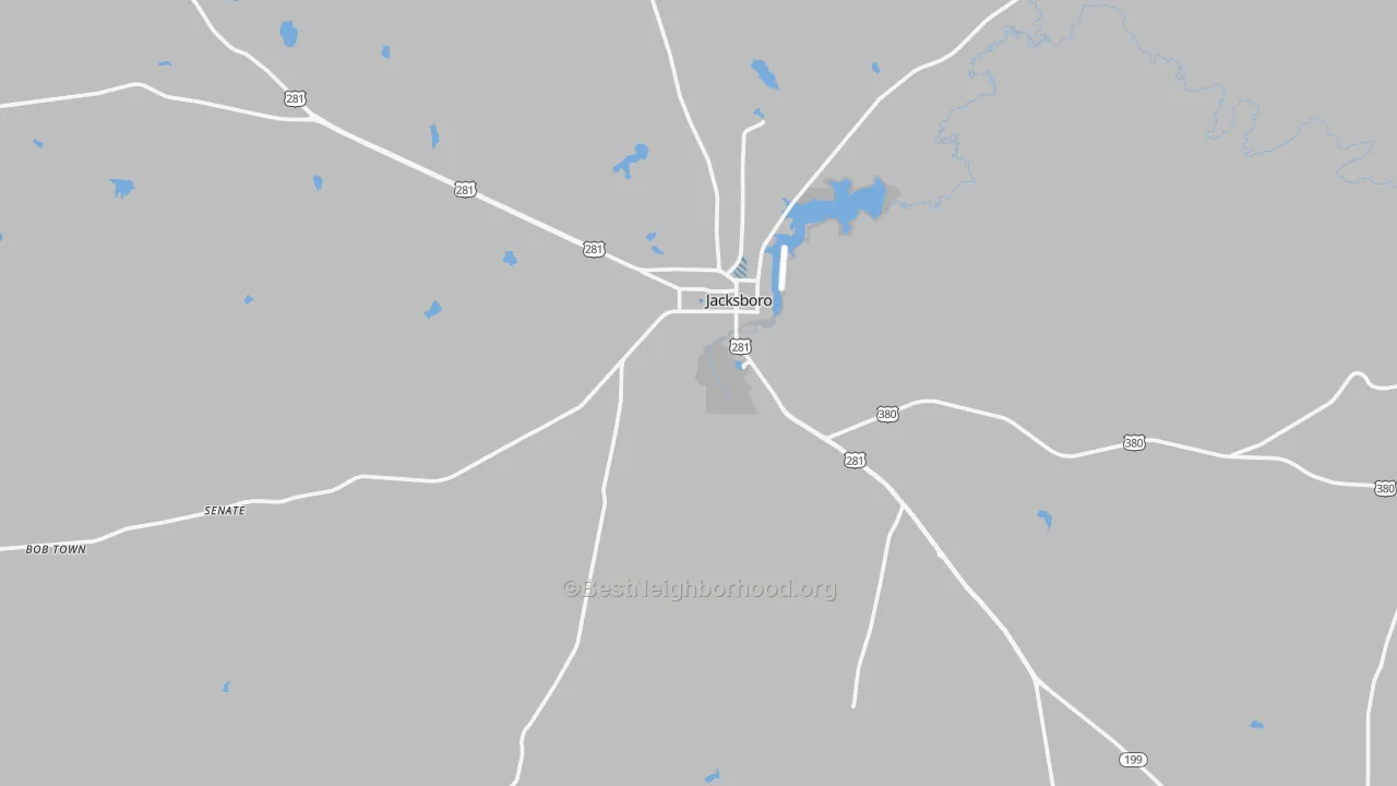 Transit Grade map of Jack County, TX