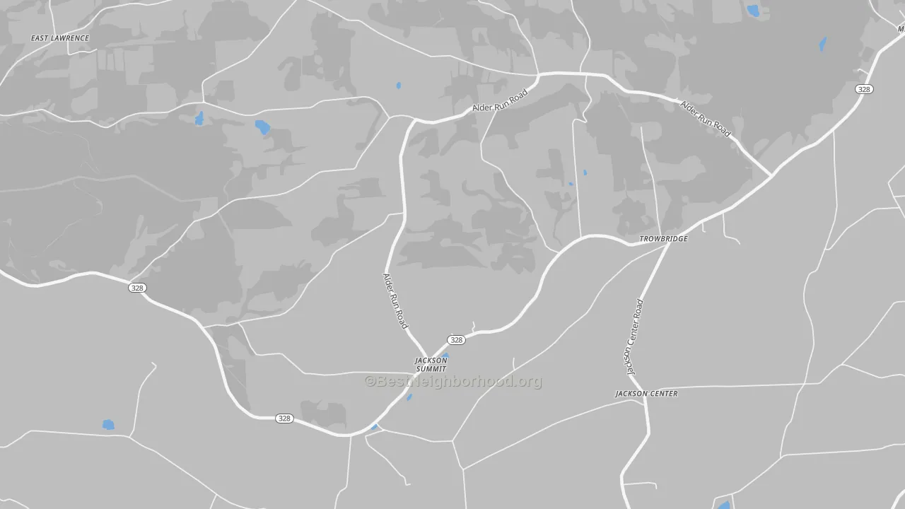 Transit Grade map of Jackson Summit, PA