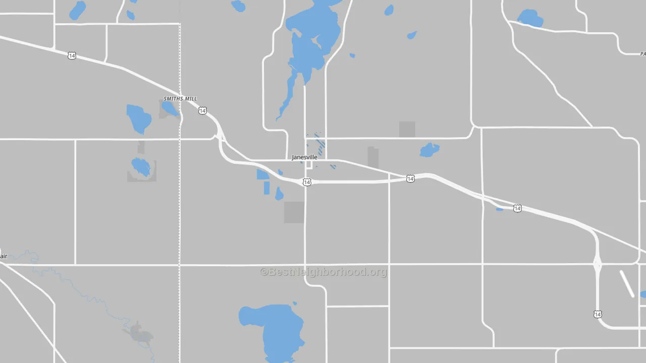 Transit Grade map of Janesville, MN