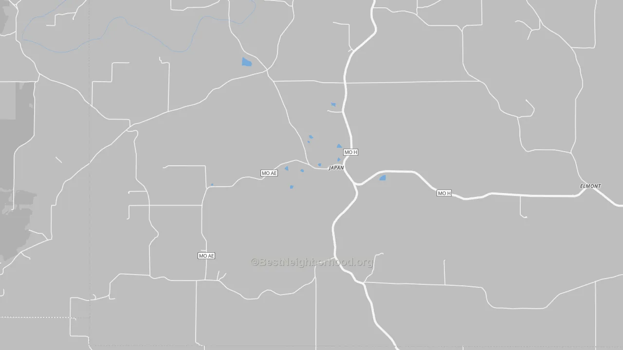 Transit Grade map of Japan, MO