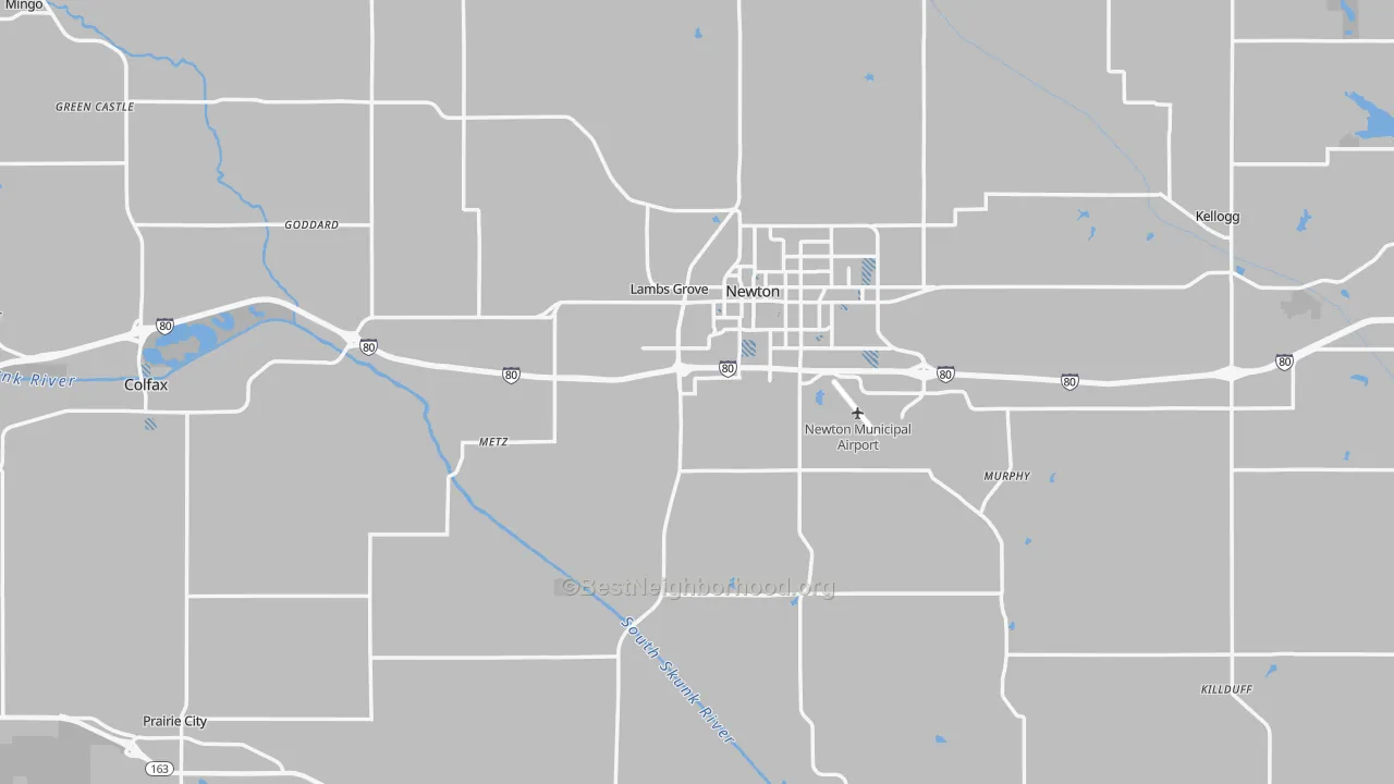 Transit Grade map of Jasper County, IA