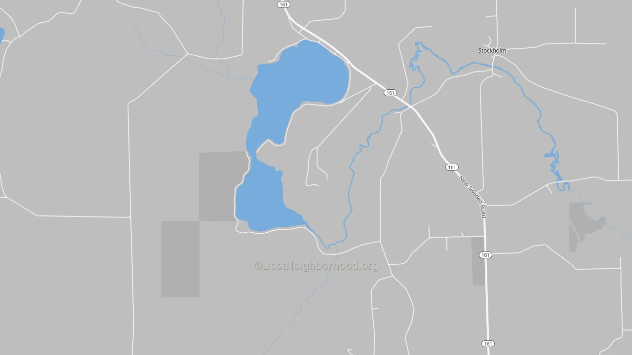 Transit Grade map of Jemtland, ME