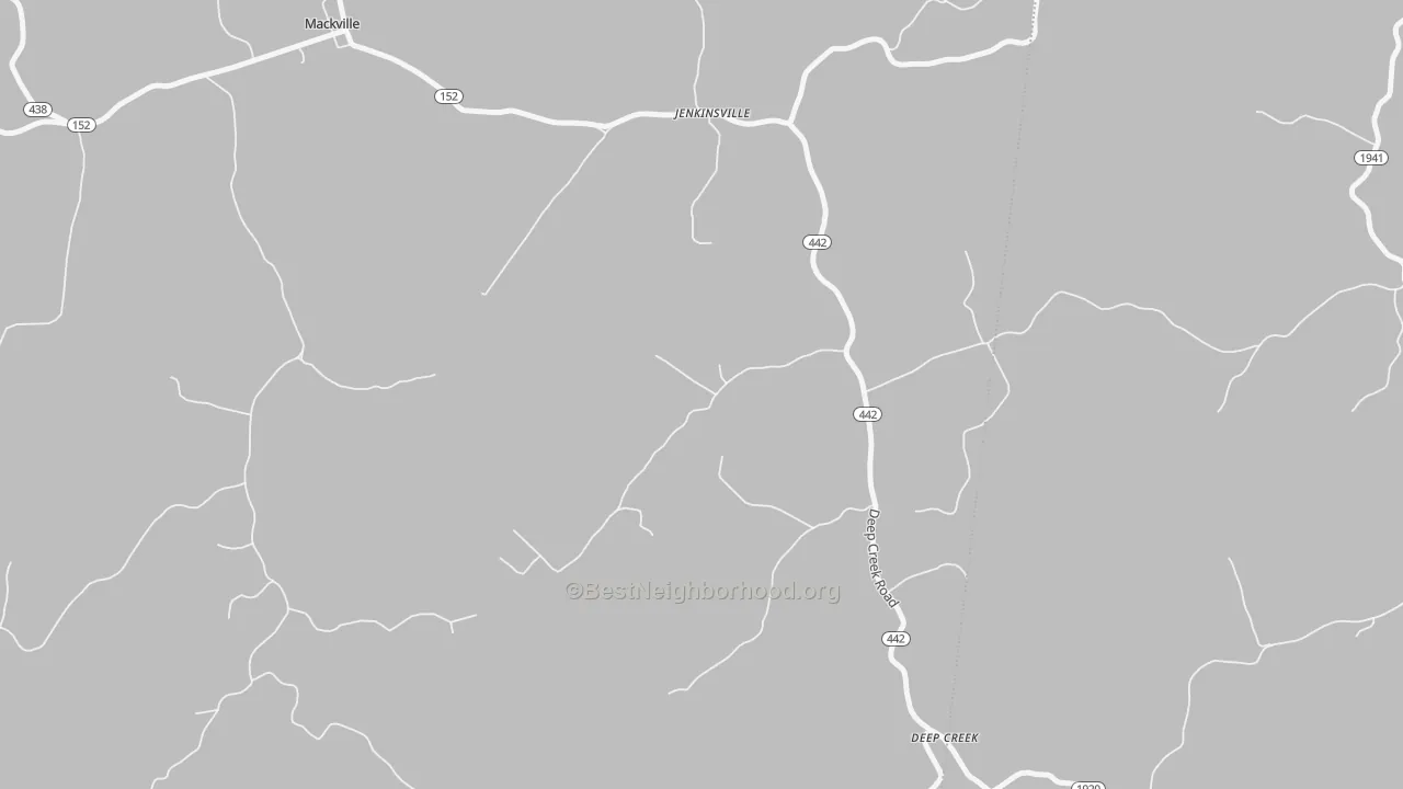 Transit Grade map of Jenkinsville, KY