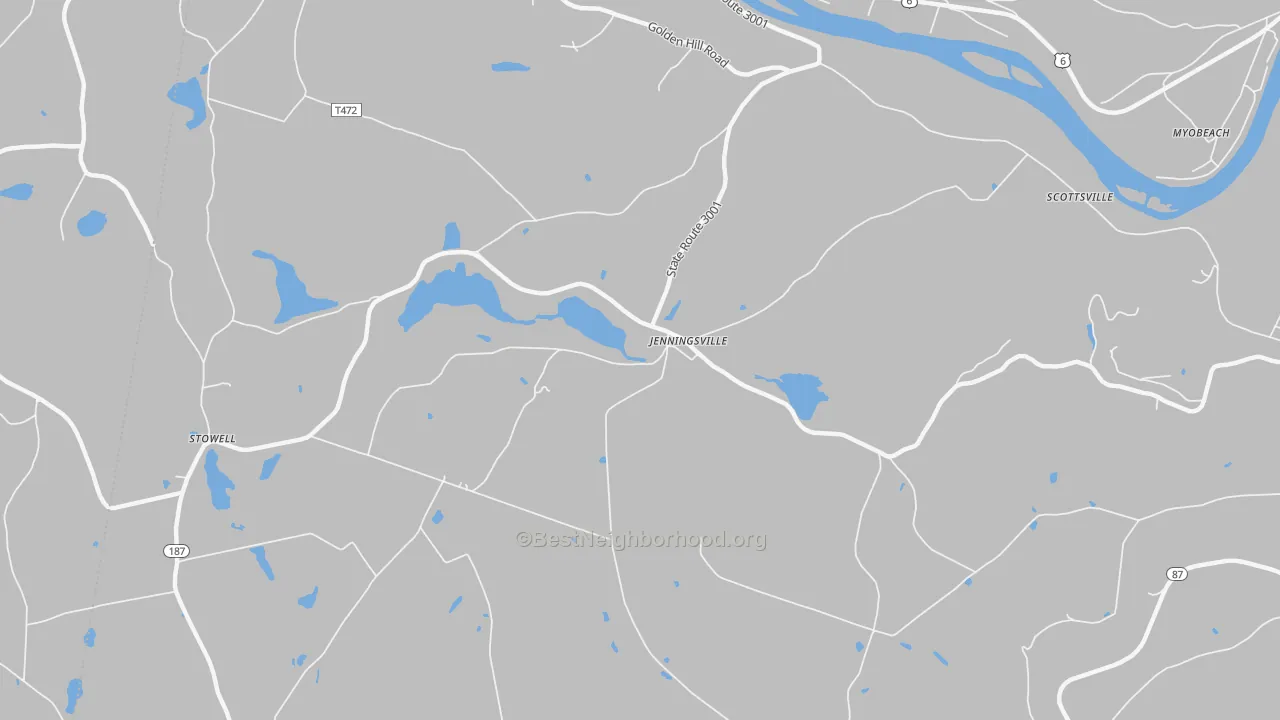 Transit Grade map of Jenningsville, PA