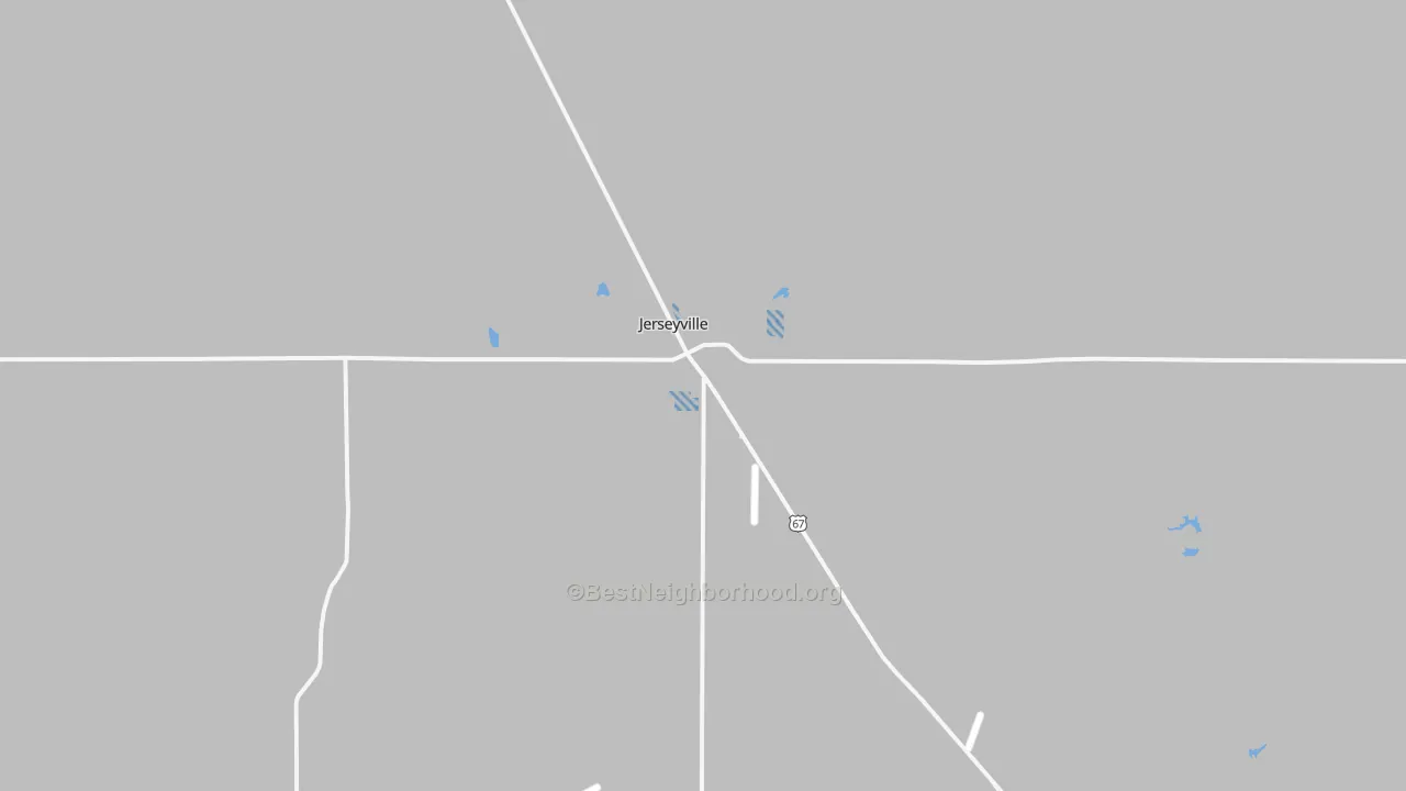 Transit Grade map of Jerseyville, IL
