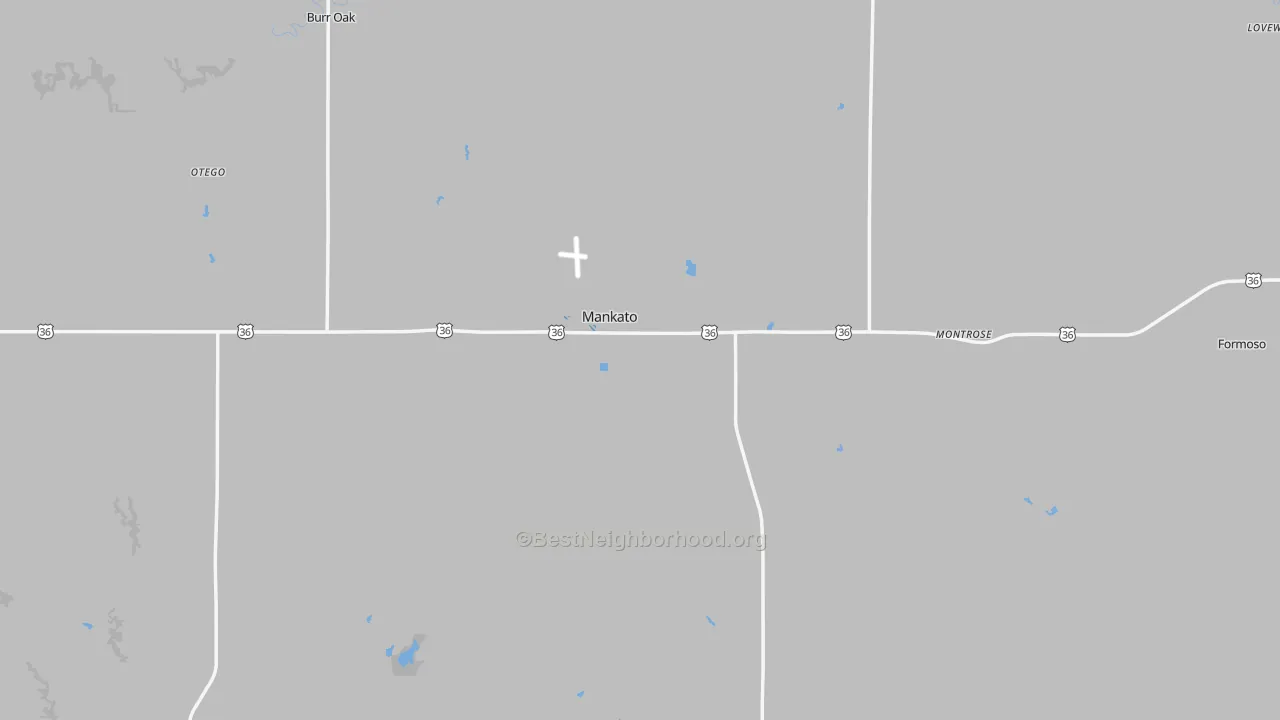 Transit Grade map of Jewell County, KS