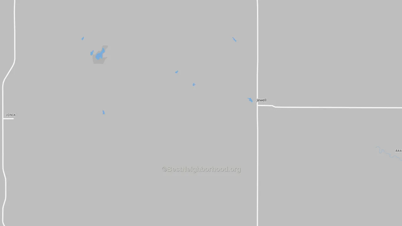 Transit Grade map of Jewell, KS