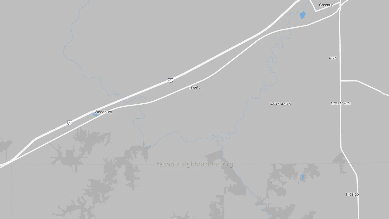 Transit Grade map of Jewett, IL
