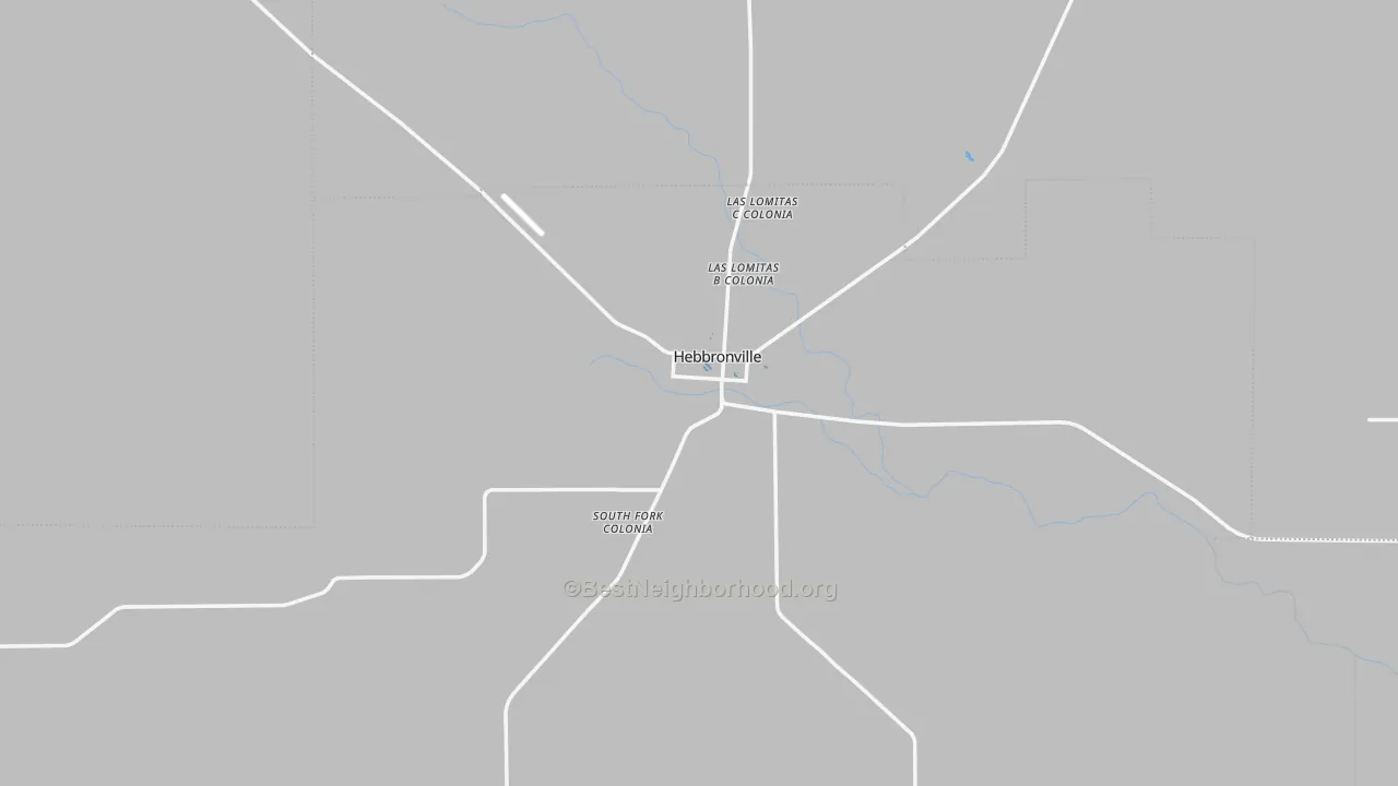 Transit Grade map of Jim Hogg County, TX