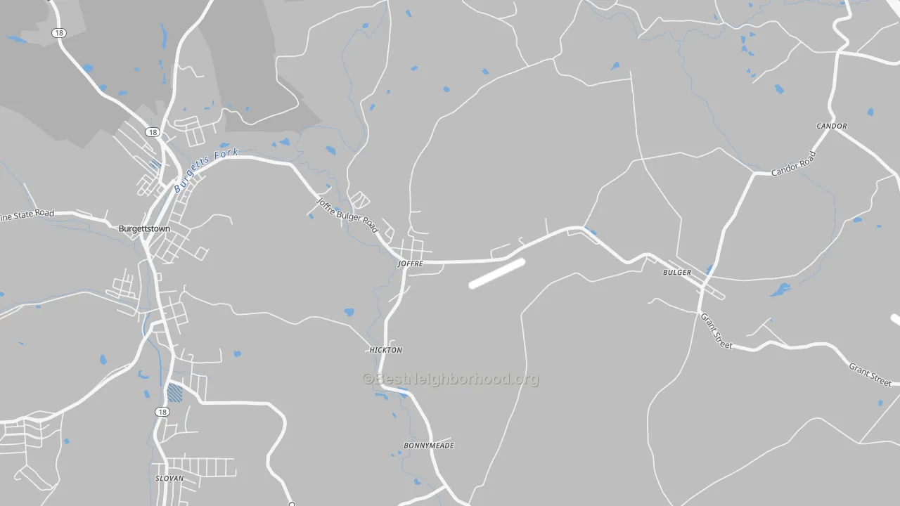 Transit Grade map of Joffre, PA