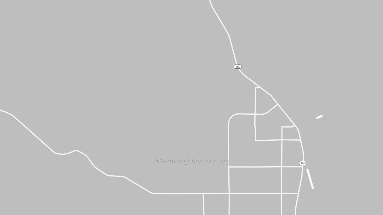 Transit Grade map of Johnnie, NV