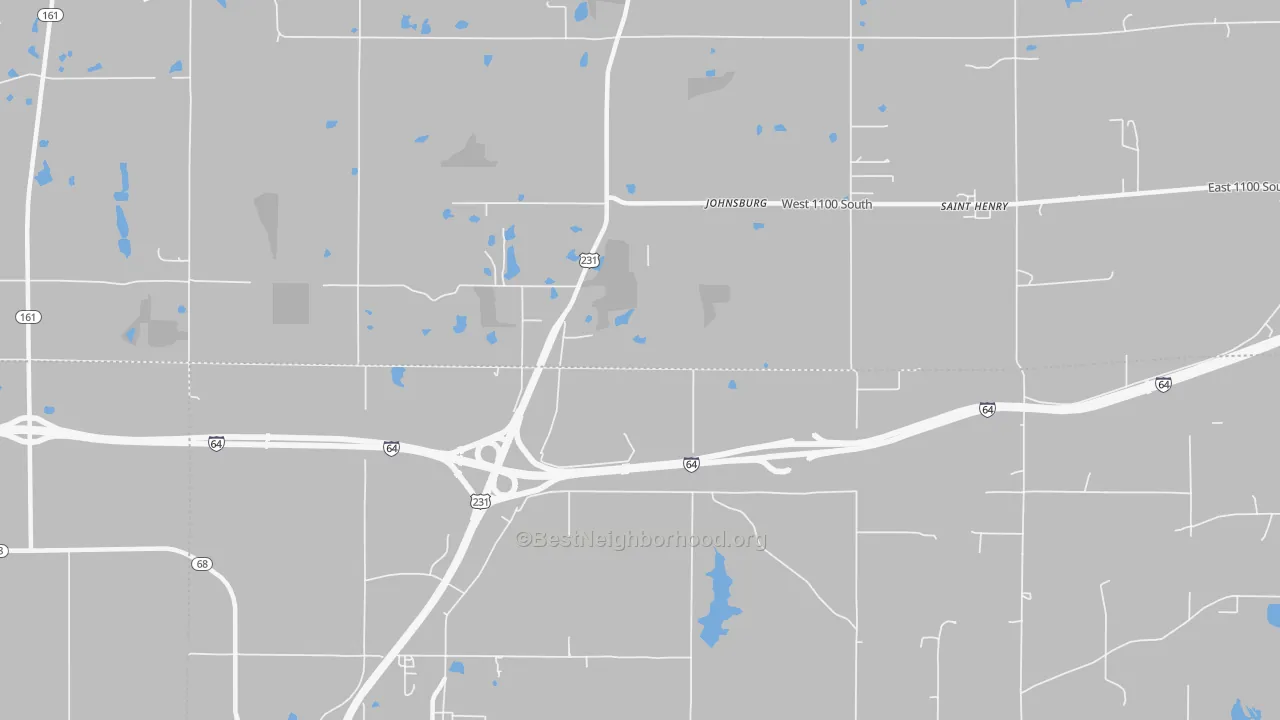 Transit Grade map of Johnsburg, IN