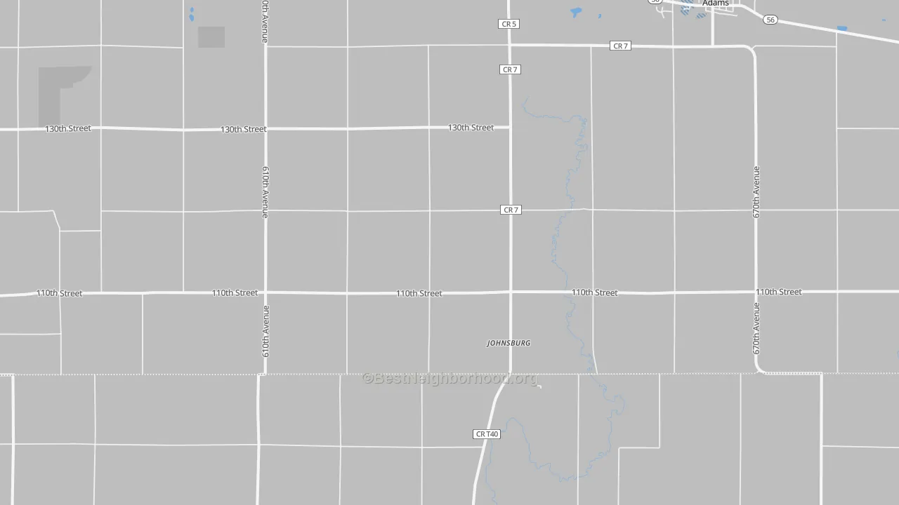 Transit Grade map of Johnsburg, MN