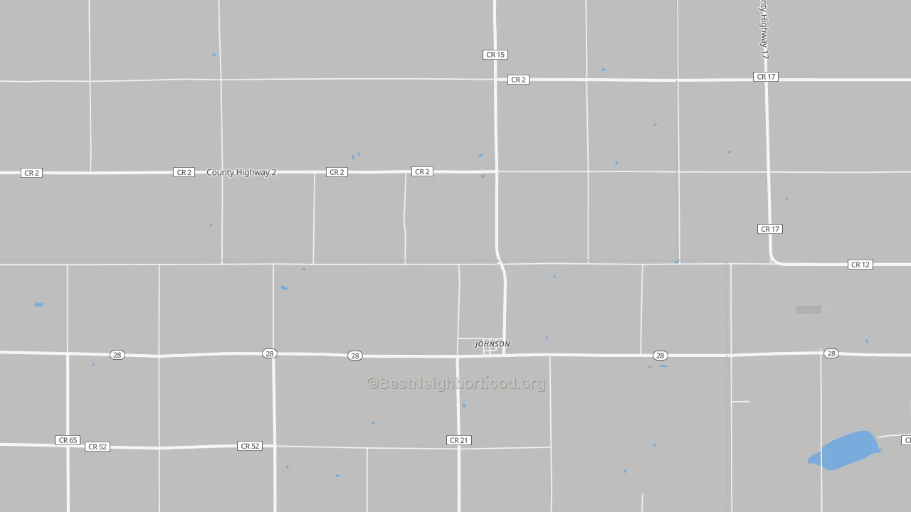 Transit Grade map of Johnson, MN