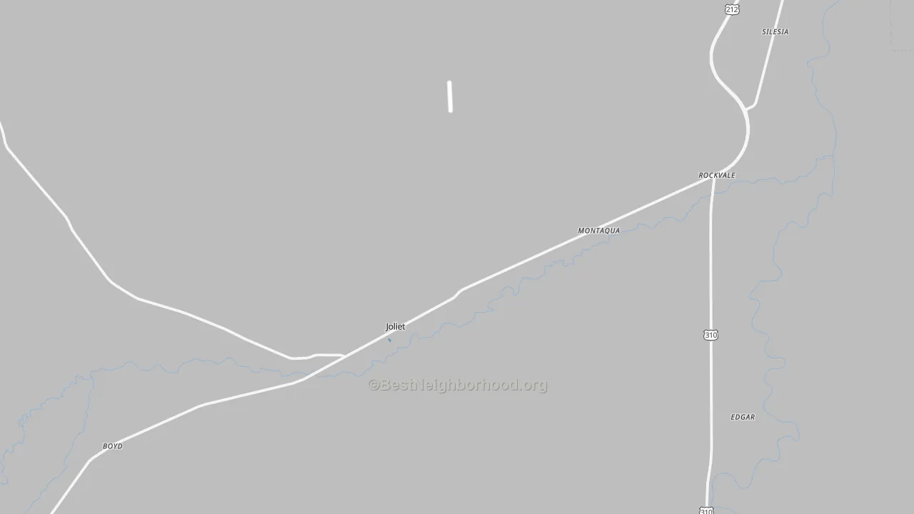 Transit Grade map of Joliet, MT