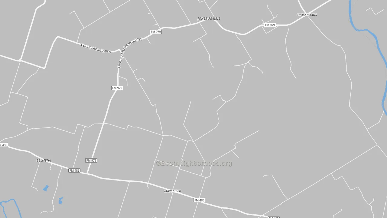 Transit Grade map of Jones Prairie, TX