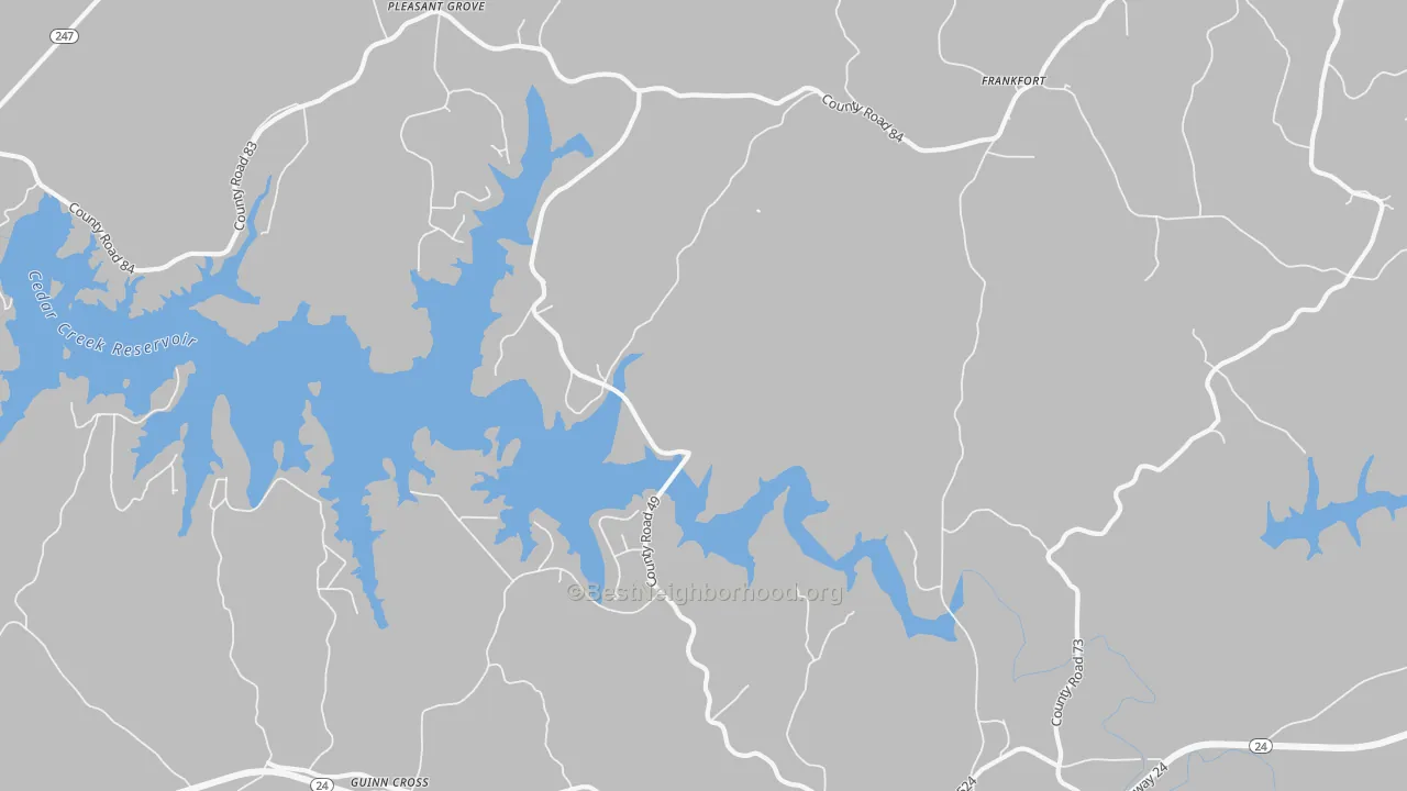 Transit Grade map of Jonesboro, AL