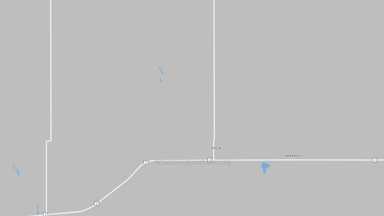 Transit Grade map of Joplin, MT