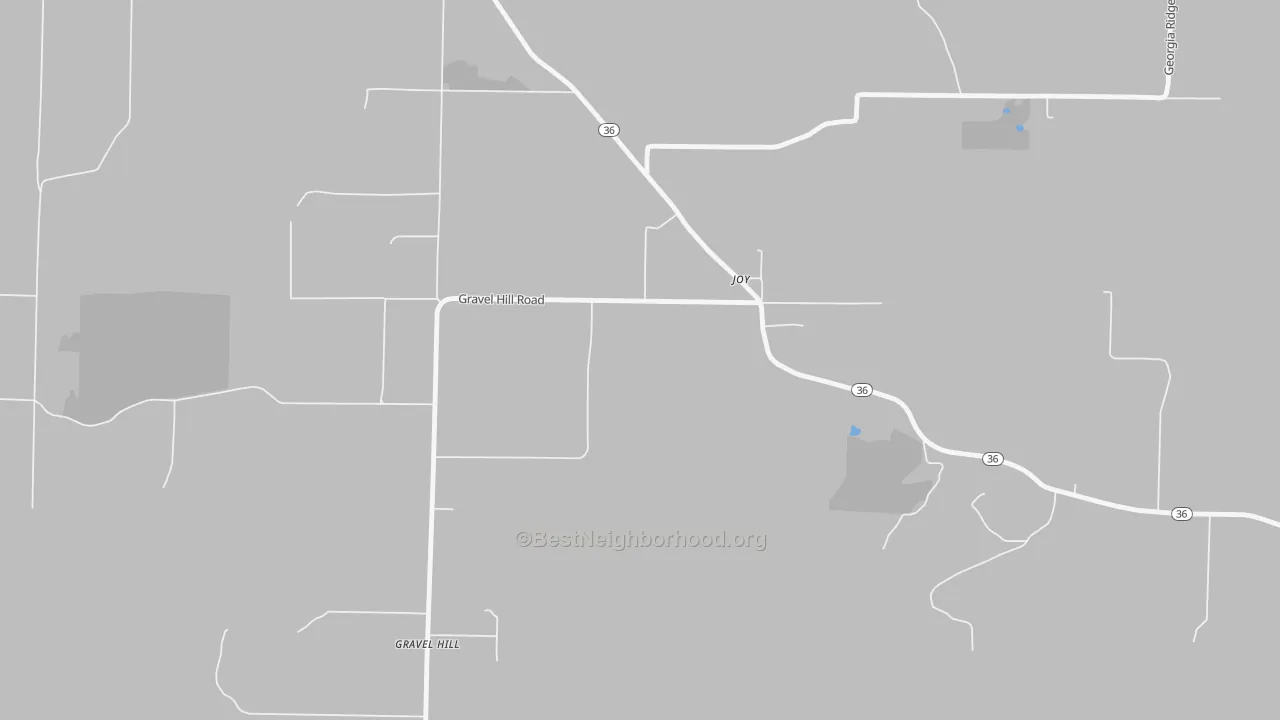 Transit Grade map of Joy, AR