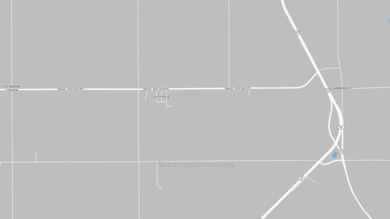 Transit Grade map of Judyville, IN