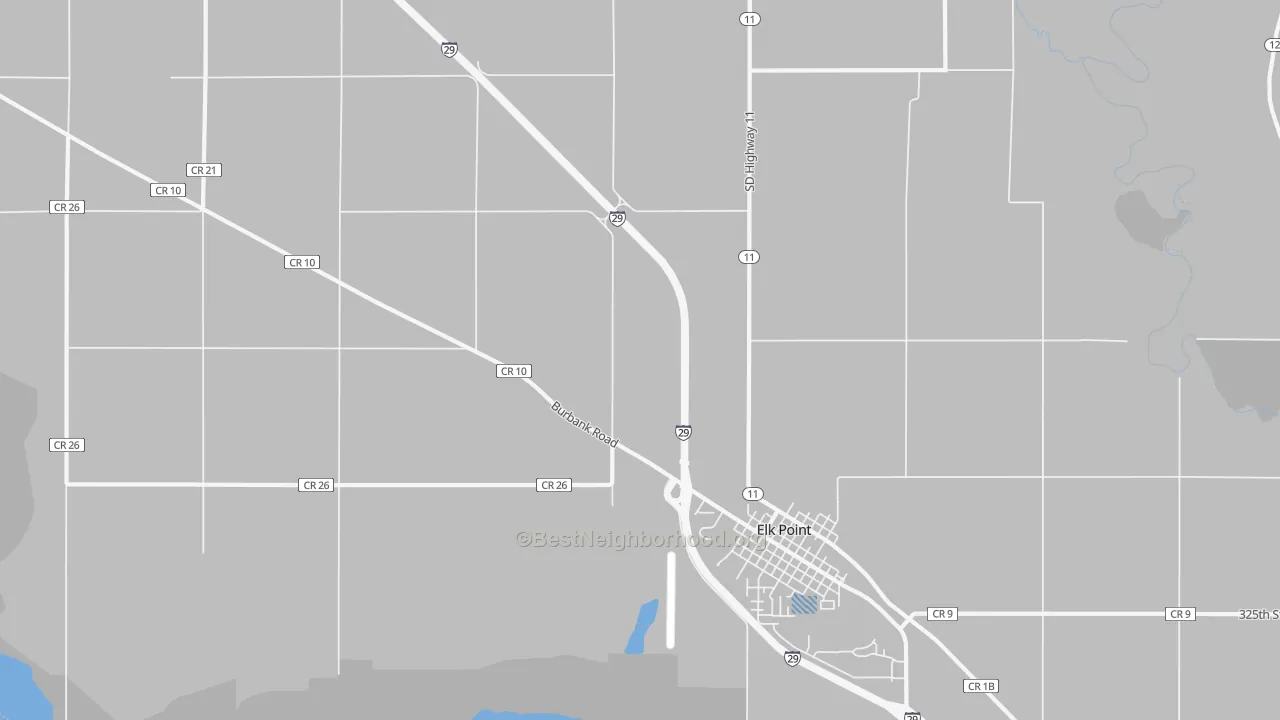 Transit Grade map of Junction City, SD