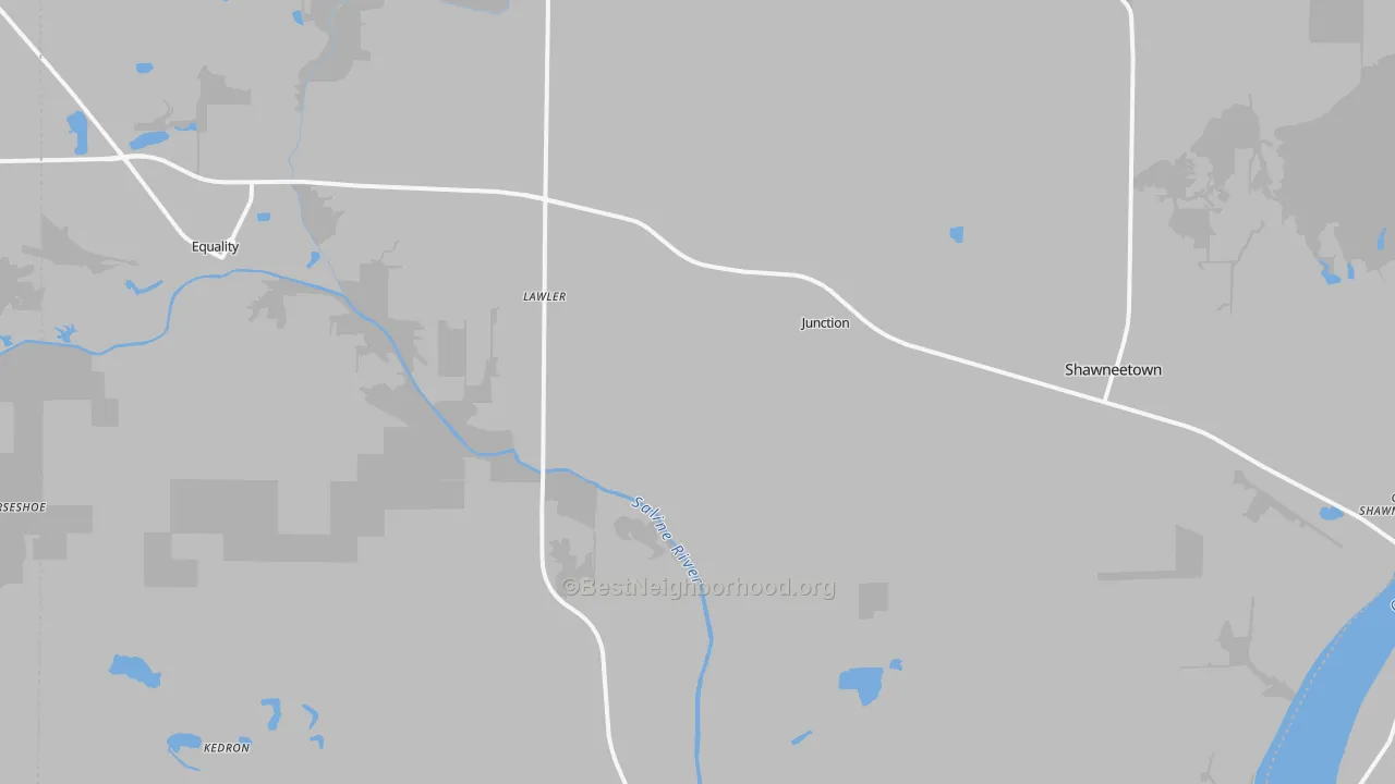 Transit Grade map of Junction, IL